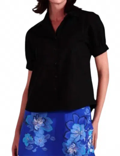 Maude Clover Top In Black