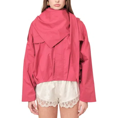 Maude Club Archie Jacket In Pink