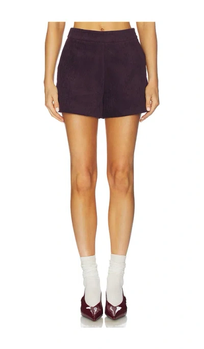 Maude Club Bianca Short In Red
