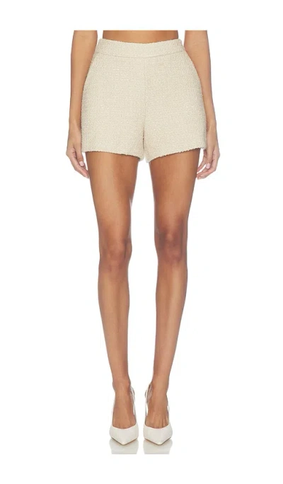 Maude Club Bianca Shorts In Neutral