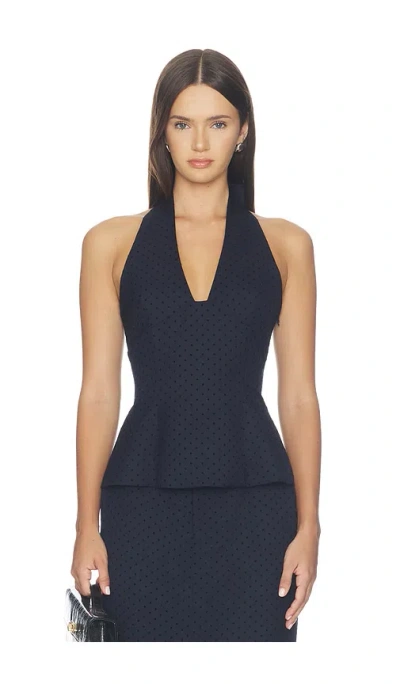 Maude Club Brynn Top In Blue