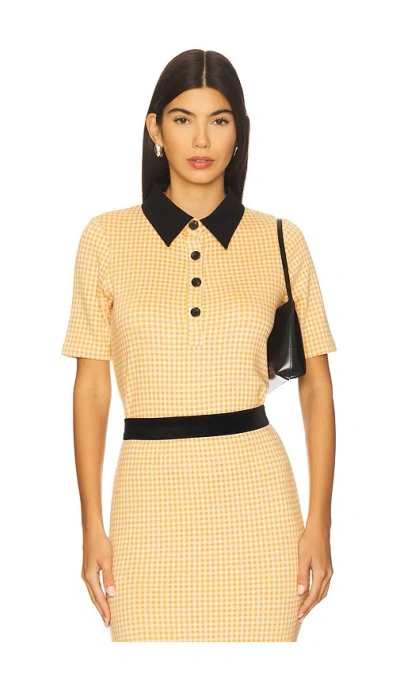 Maude Club Charlie Top In Blue