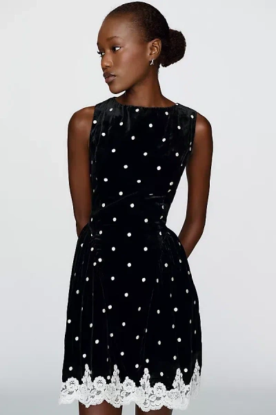 Maude Club Gracie Mini Dress In Black