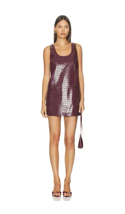 Maude Club Kleid Granada In Burgundy