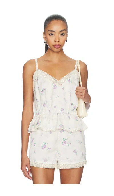 Maude Club Jarvis Top In White