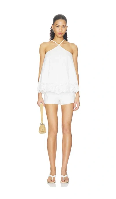 Maude Club Marilyn Romper In White