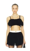 Maude Club Mindy Top In Black