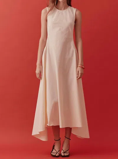 Maude Daphne Dress In Butter Yellow In Neutral