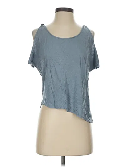 Pre-owned Maude Short Sleeve T-shirt In Blue