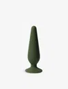 Maude Small Silicone Cone Plug In Green
