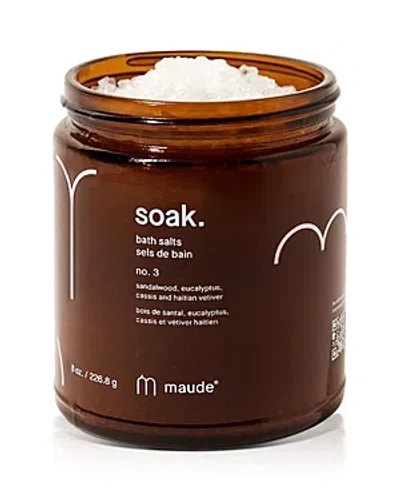 Maude Soak No. 3 Bath Salts 8 Oz.