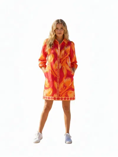 Maude Vivante Ava Mini Dress In Petal Blaze In Multi