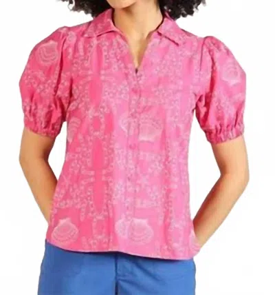 Maude Vivante Kim Blouse In Rose In Multi