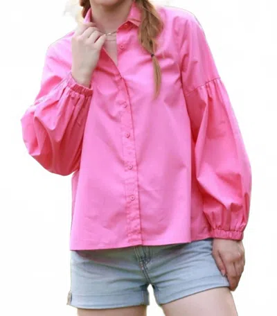 Maude Vivante Lois Top In Azalea In Pink