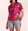 Maude Vivante Nico Top In Raspberry Bloom In Pink