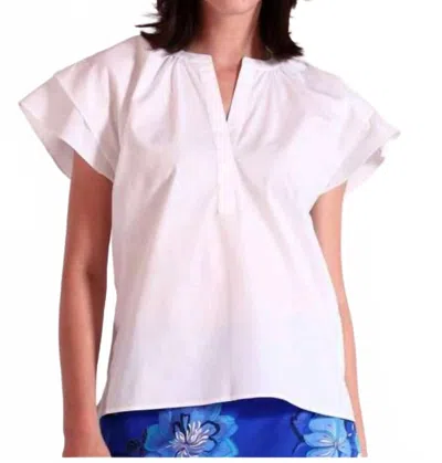 Maude Vivante Quinn Top In White