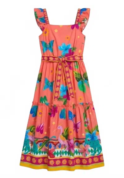 Maude Vivante Women's Elsie Maxi Dress In Garden Art In Multi