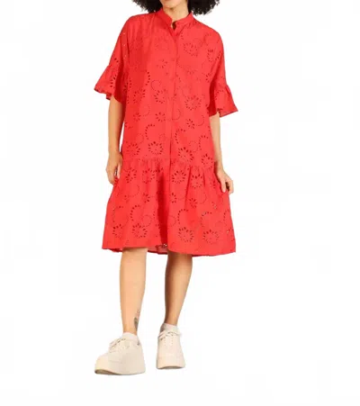 Maude Vivante Zuri Dress In Chilli In Red