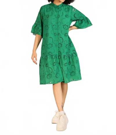 Maude Vivante Zuri Dress In Fern In Green
