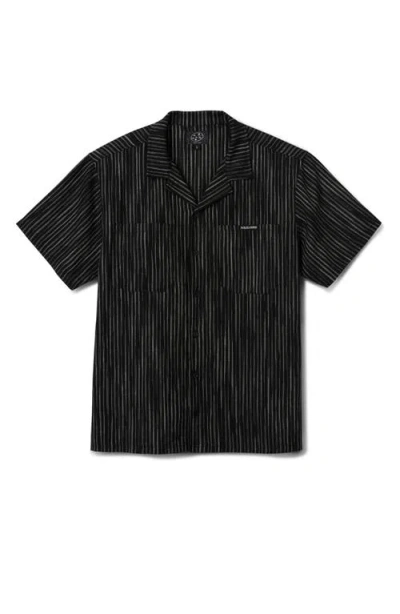 Maui And Sons Maui & Sons Ashline Camp Shirt In Black