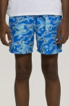 Maui And Sons Maui & Sons Bad Fish Microfiber Swim Trunks