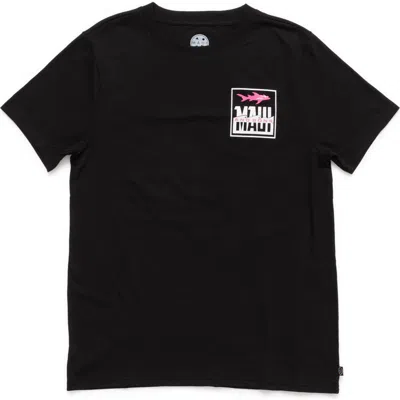 Maui And Sons Maui & Sons Fish Out Of Water Graphic T-shirt In Black