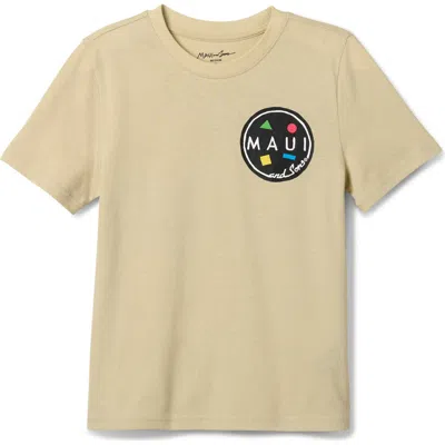 Maui And Sons Maui & Sons Island Style Boys Graphic T-shirt In Neutral