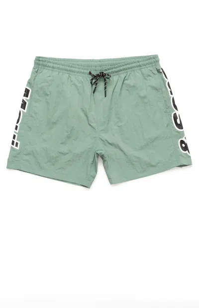 Maui And Sons Men's Billboard Adventure Shorts In Light Lagoon In Blue