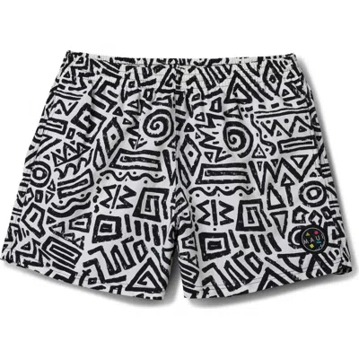 Maui And Sons Maui & Sons Party Rocker Volley Shorts In Black