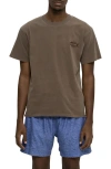 Maui And Sons Maui & Sons Sultan Sea Pigment Dye Graphic T-shirt In Brown