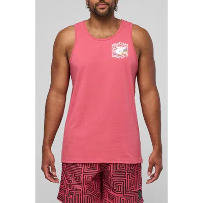 Maui And Sons Maui & Sons Surf Thrasher Graphic Tank In Orange