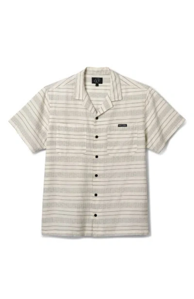 Maui And Sons Maui & Sons Terra Nova Camp Shirt In Nude