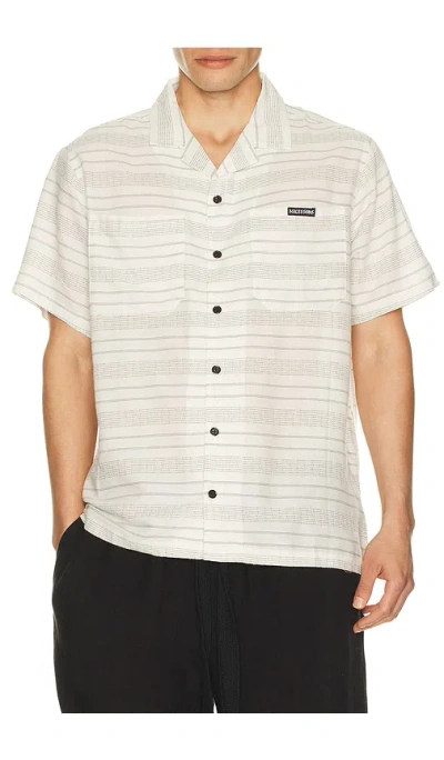 Maui And Sons Terra Nova Short Sleeve Shirt In Gray