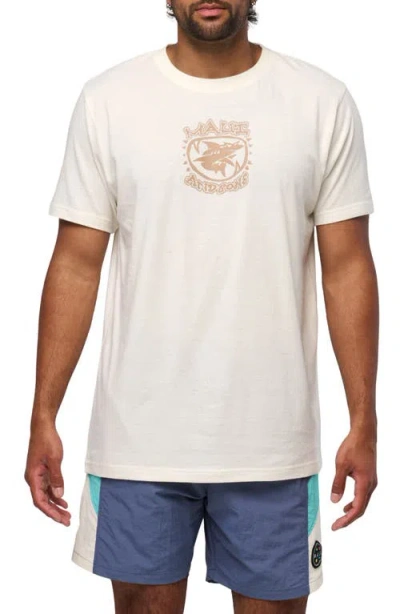 Maui And Sons Maui & Sons Tijuana Shark Graphic T-shirt In Brown