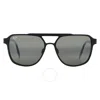 Maui Jim 2nd Reef Nuetral Grey Navigator Men's Sunglasses 607-02 59