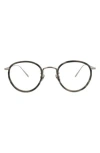 Maui Jim 46mm Round Optical Frames In Gray