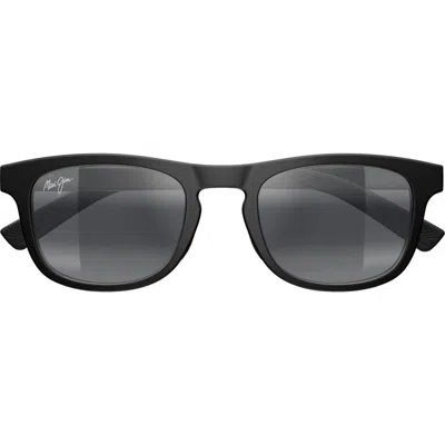 Maui Jim 50mm Polarized Gradient Square Sunglasses In Gray