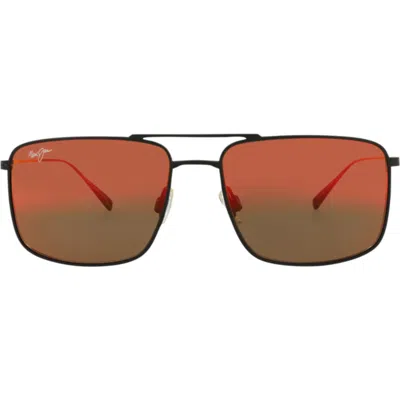 Maui Jim 51mm Core Polarized Sunglasses In Brown