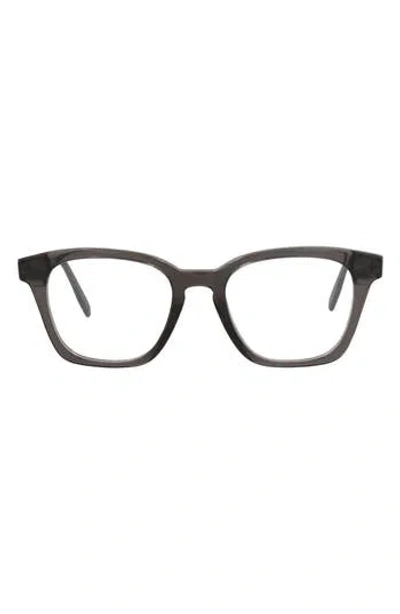 Maui Jim 51mm Square Optical Glasses In Black