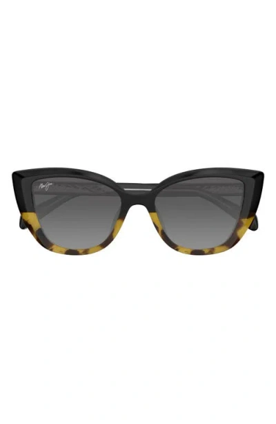 Maui Jim 52mm Gradient Cat Eye Sunglasses In Pink