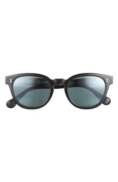 Maui Jim 52mm Round Core Sunglasses In Black Black Grey