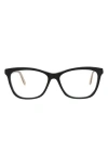 Maui Jim 53mm Square Optical Glasses In Black