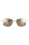 Maui Jim 54mm Core Square Polarized Sunglasses In Bronze Bronze Bronze