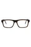 Maui Jim Square-frame Acetate Optical Frames In Tortoise Transparent