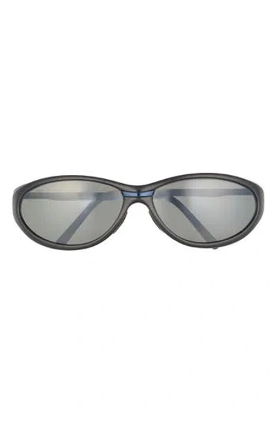 Maui Jim 58mm Oval Sunglasses In Gray