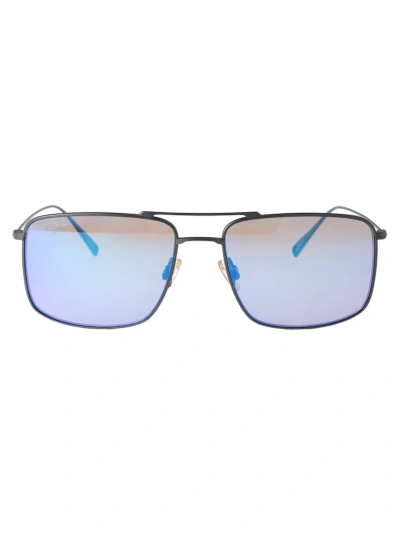 Maui Jim Aeko Polarized Sunglasses In Grey