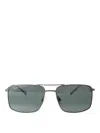 Maui Jim Grey Matte Titanium Titanium Sunglasses In Gray