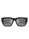 Maui Jim Aloha Lane Square-frame Sunglasses In Black