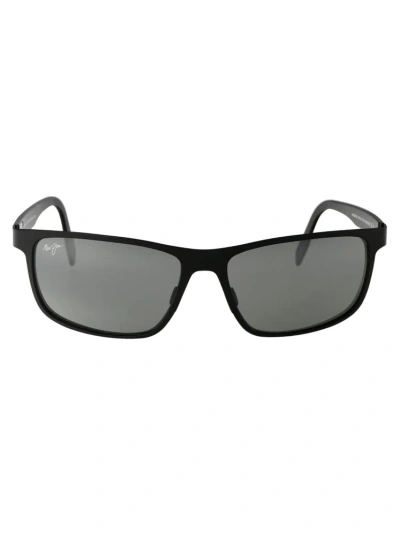 Maui Jim Anemone Polarized Sunglasses In Black