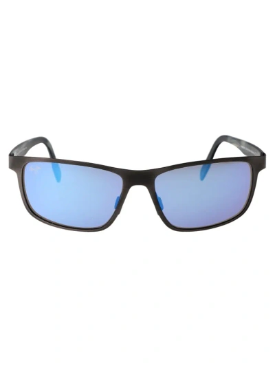 Maui Jim Anemone Polarized Sunglasses In Grey